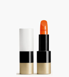 Hermes matte lipstick in orange boite